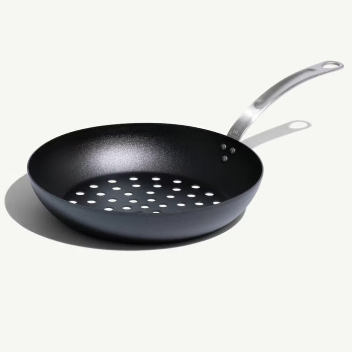 12" Seasoned Grill Frying Pan
