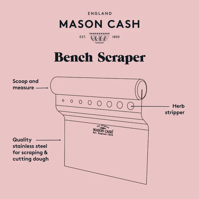 4 in 1 Bench Scraper