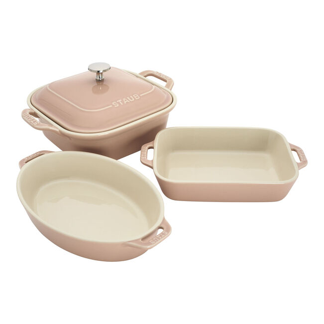 4-pc Macaron Mixed Baking Dish Set