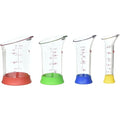 4 pc Mini Measuring Beakers Set