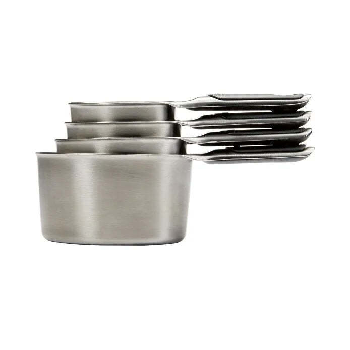 4 piece Stainless measuring cup set