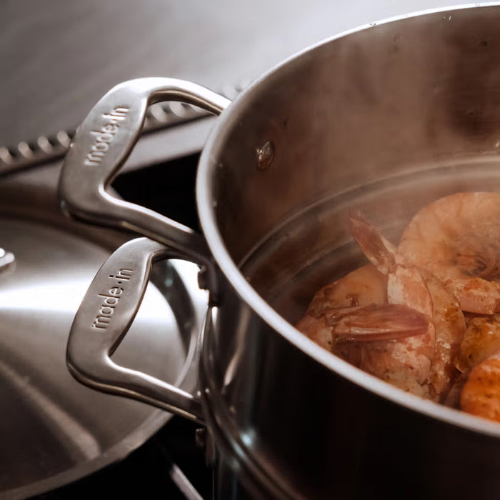 8 Quart Stock Pot Stainless Steel Insert