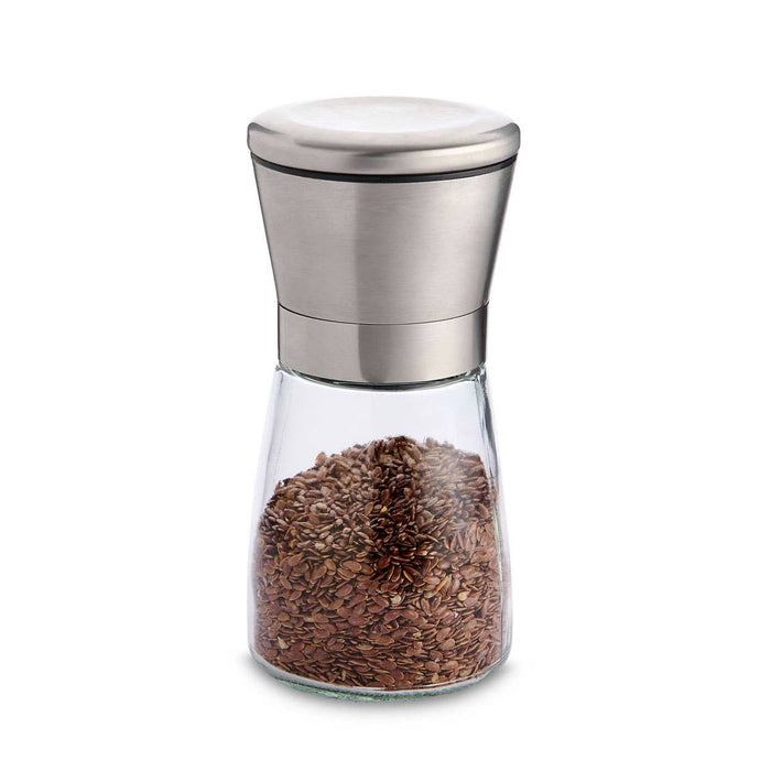 Adjustable Glass Spice, Salt and Pepper Grinder