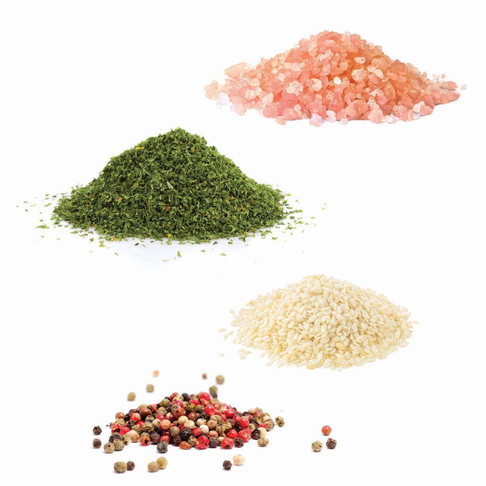 Adjustable Glass Spice, Salt and Pepper Grinder