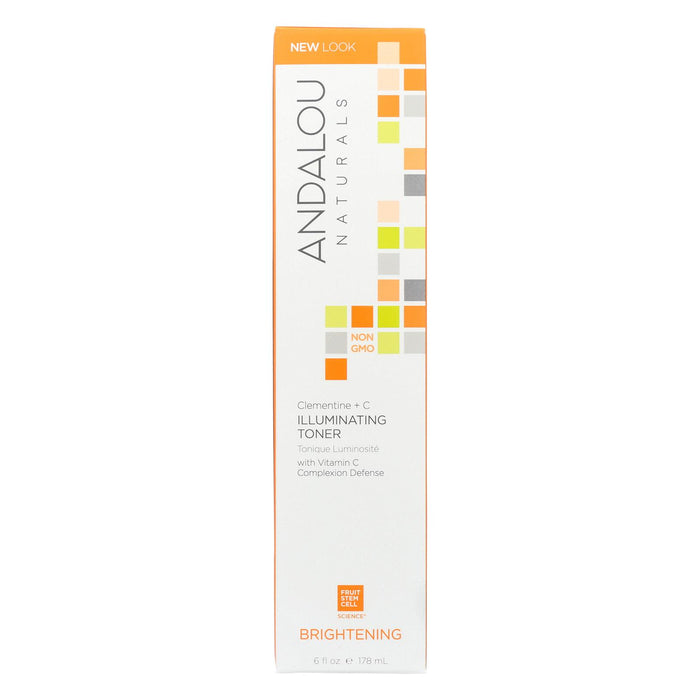 Andalou Naturals Brightening Clementine Plus C Illuminating Toner - 6 Fl Oz - Vita-Shoppe.com