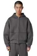 Arc 180 V2 Zip Hoodie in Charcoal