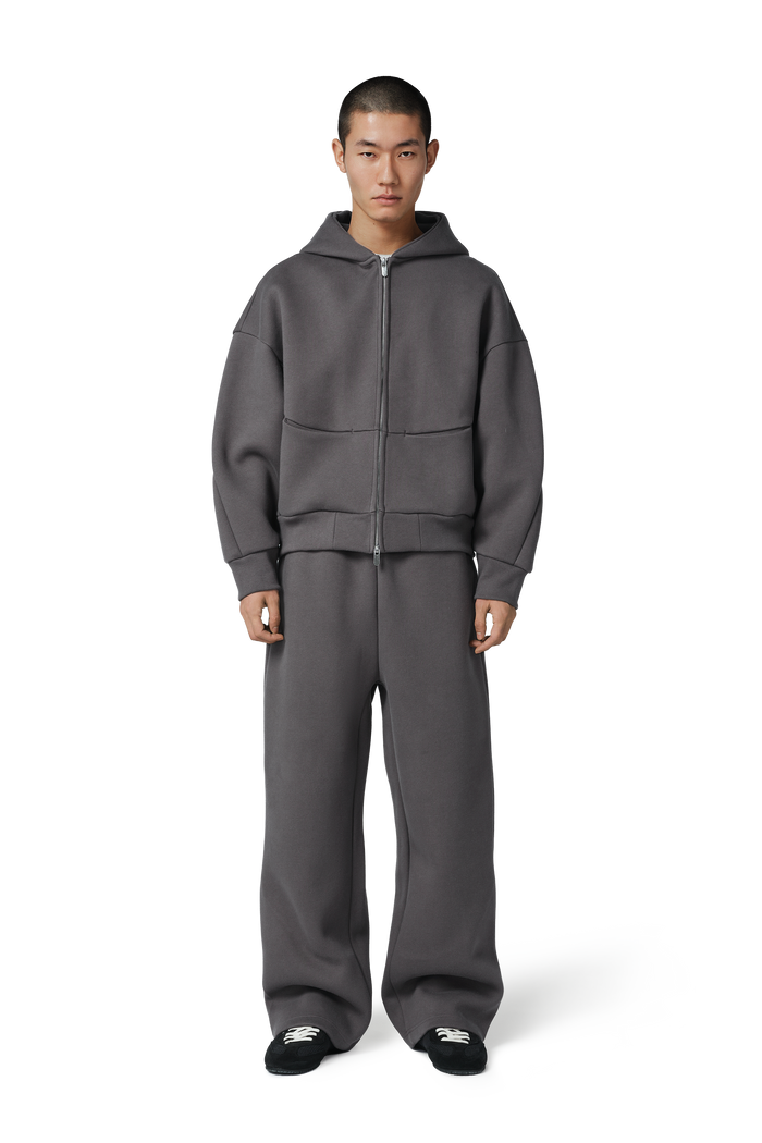 Arc 180 V2 Zip Hoodie in Charcoal