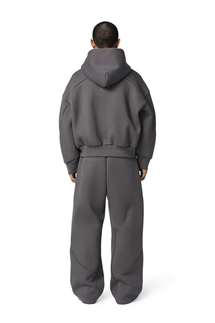 Arc 180 V2 Zip Hoodie in Charcoal