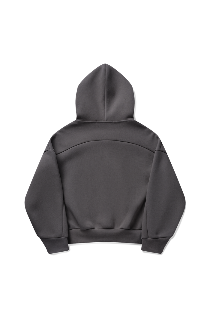 Arc 180 V2 Zip Hoodie in Charcoal