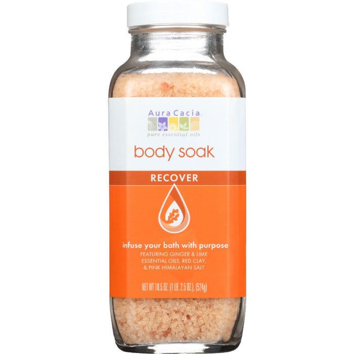 Aura Cacia Body Soak - Recover - 18.5 Oz - 1 Each - Vita-Shoppe.com