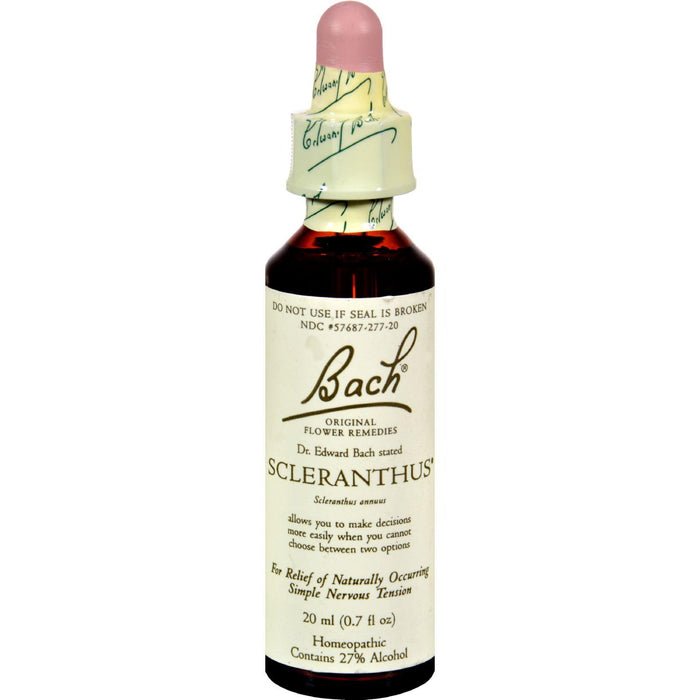 Bach Flower Remedies Essence Scleranthus - 0.7 Fl Oz - Vita-Shoppe.com