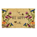 Bee Happy Wildflower Coir Mat Multi Everyday