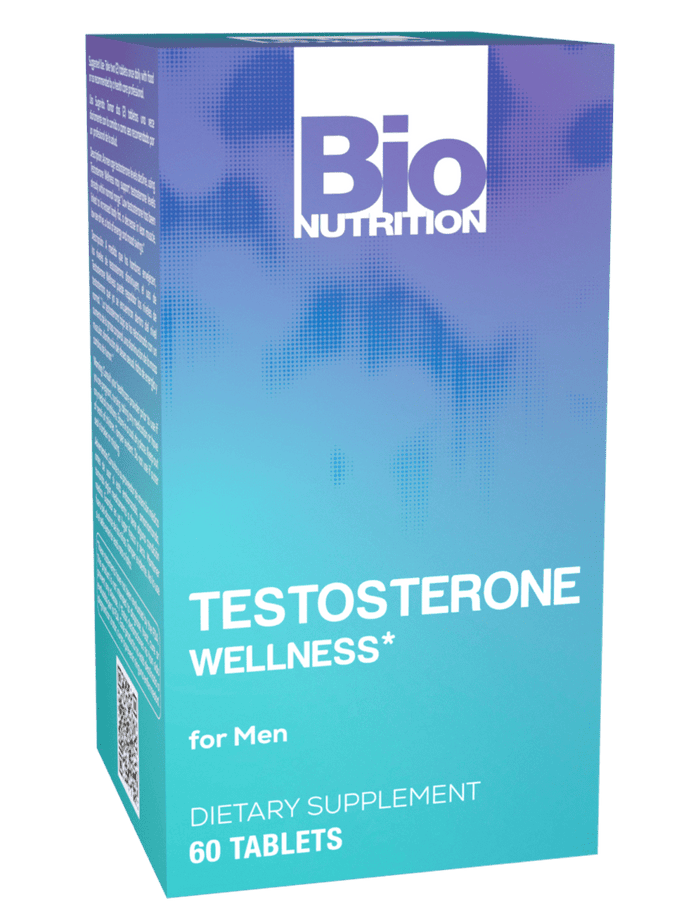 Bio Nutrition Testosterone Wellness For Men - 60 Tablets - Vita-Shoppe.com