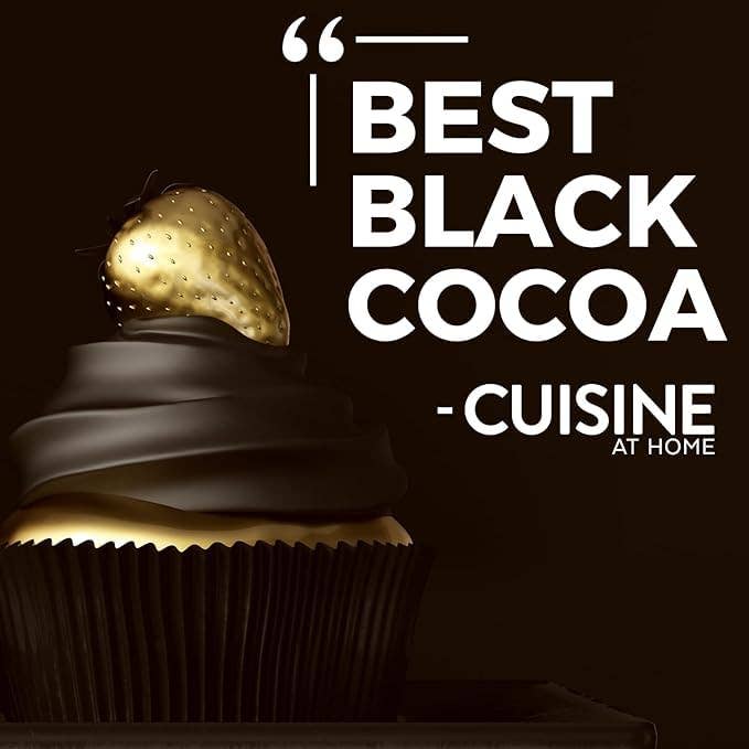 Black Cocoa Powder - Ultra-Dark Cocoa, Fair Trade Certified