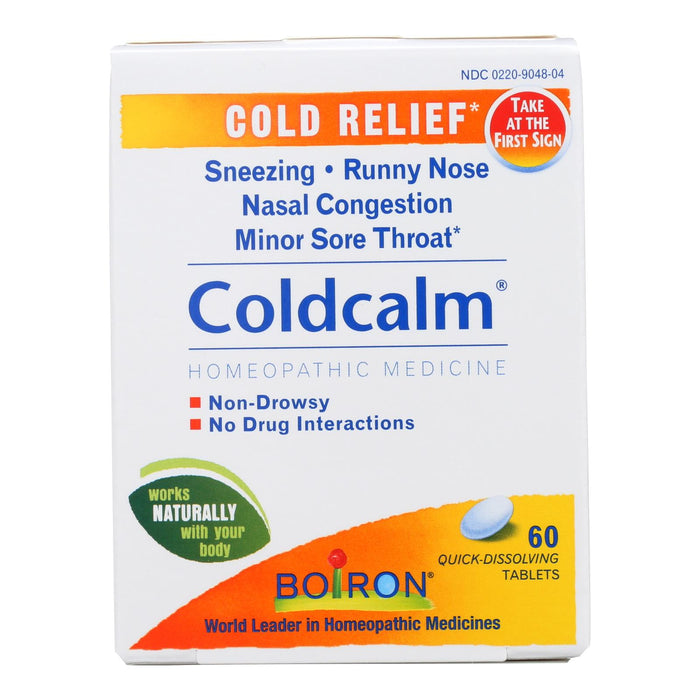 Boiron - Coldcalm Cold - 60 Tablets - Vita-Shoppe.com