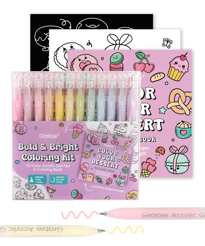 Bold and Bright Coloring Kit - Sugar Rush