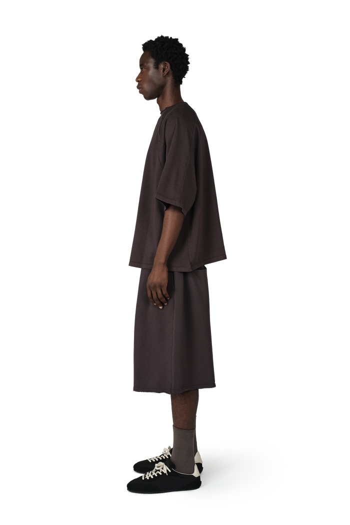Box Cut Tee in Cave