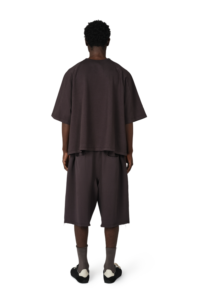 Box Cut Tee in Cave