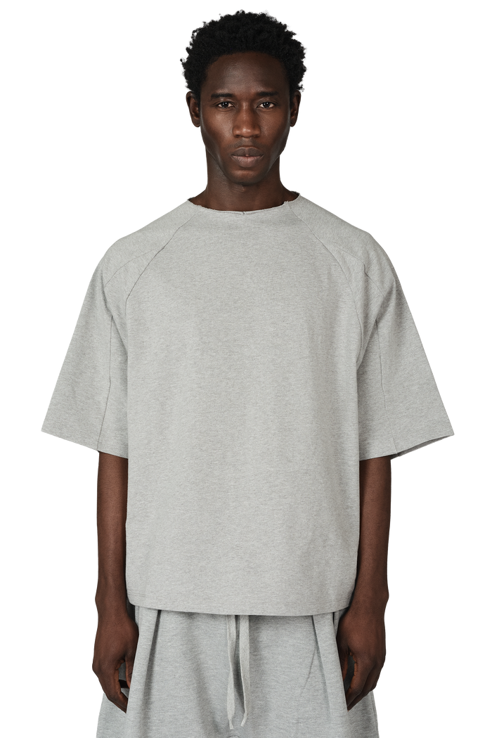 Box Cut Tee in Cloud