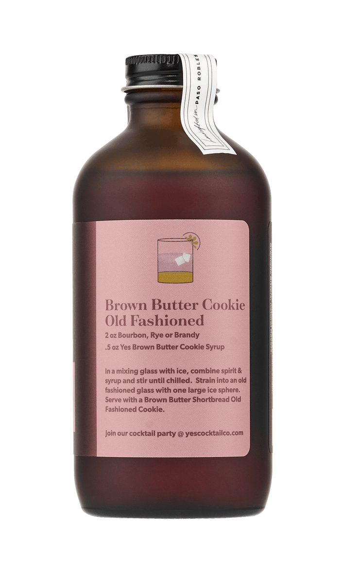 Brown Butter Cookie Old Fashioned Syrup