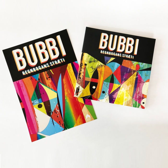Bubbi - Regnbogans stræti (2LP, litaðar vínylplötur) – Árituð eintök