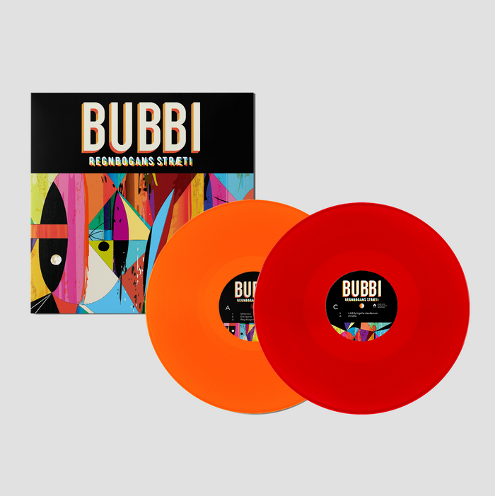 Bubbi - Regnbogans stræti (2LP, litaðar vínylplötur) – Árituð eintök