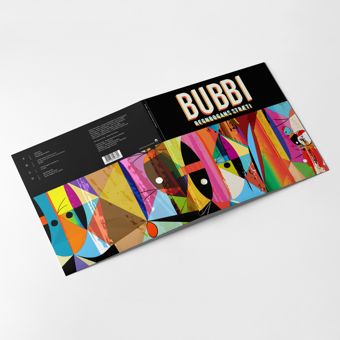 Bubbi - Regnbogans stræti (2LP, litaðar vínylplötur) – Árituð eintök