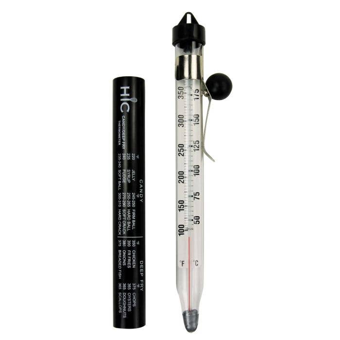 Candy & Deep Fry Thermometer – Easy-Read 100°–390°F