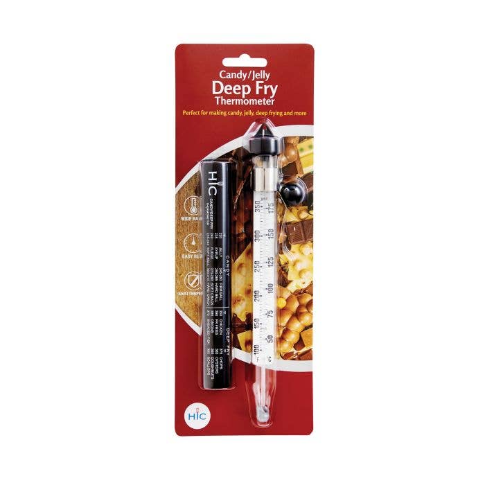 Candy & Deep Fry Thermometer – Easy-Read 100°–390°F