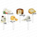 Cheese Lovers Fromage Acrylic Sticks