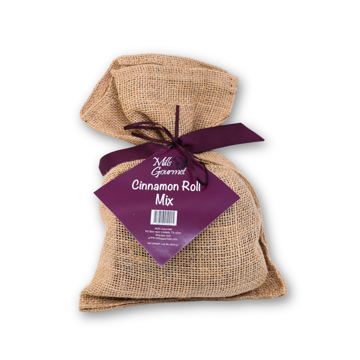 Cinnamon Roll Mix - 12 Rolls - 1.5 lb Burlap Bag
