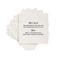 Cocaine in the Soda Pack of 20 Cocktail Napkins