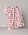 Cowboy Claus Tea Towel - Holiday 2026