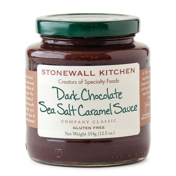Dark Sea Salt Caramel Sauce
