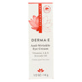 Derma E Anti - Wrinkle Vitamin A Eye Crme - 0.5 Oz. - Vita-Shoppe.com