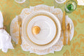 Die-cut Gilded Scroll Frame Placemat - 12 Sheets