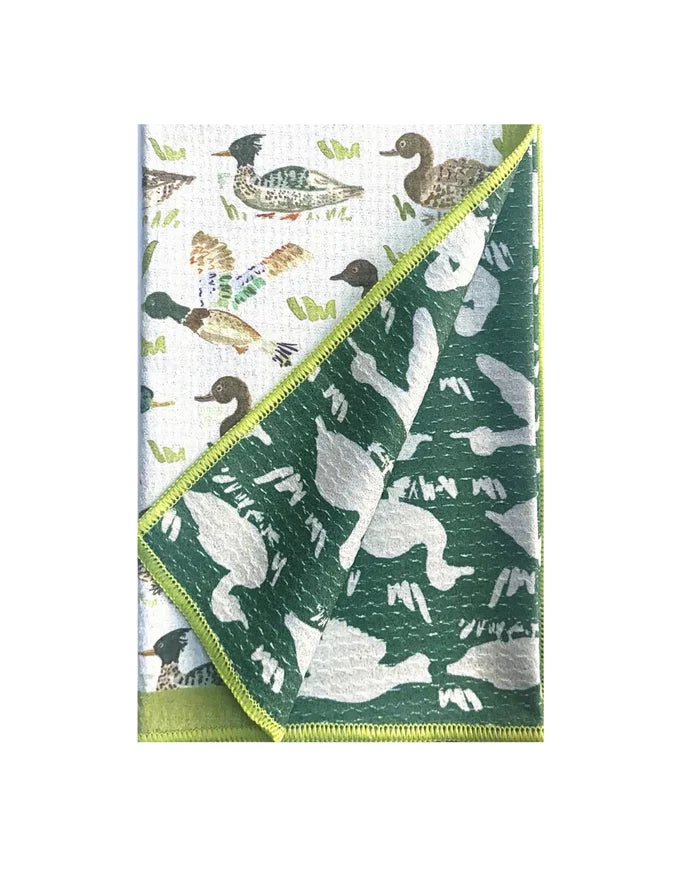 Duck, Duck Double Sided Tea Towel