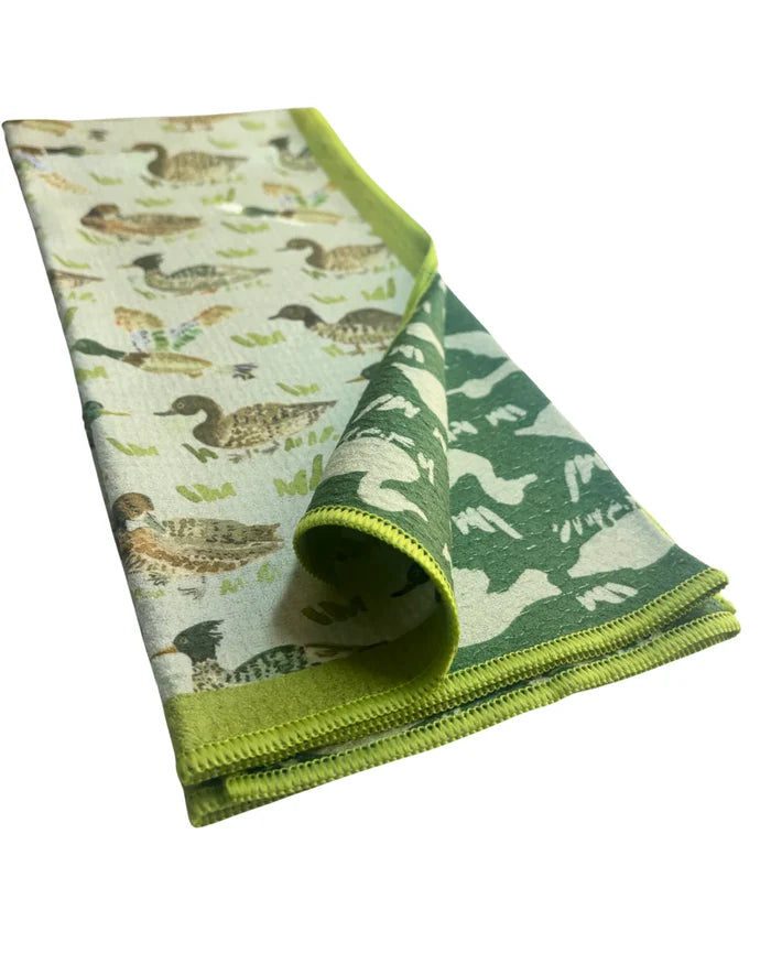 Duck, Duck Double Sided Tea Towel