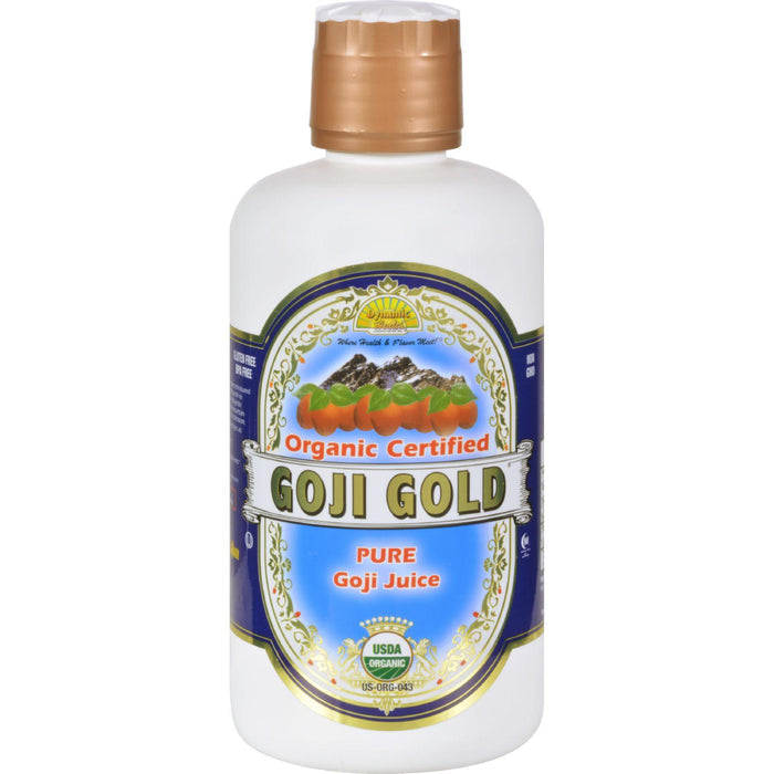 Dynamic Health Organic Certified Goji Berry Gold Juice - 32 Fl Oz - Vita-Shoppe.com