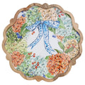 Fall Hydrangea Wavy Edge Platter