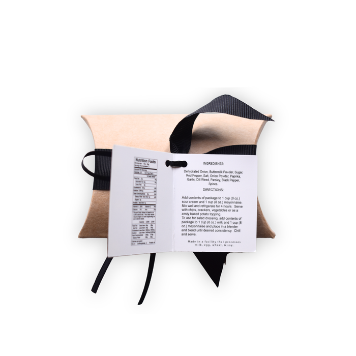 Fiery Ranch - .75 oz Kraft Pillow Box