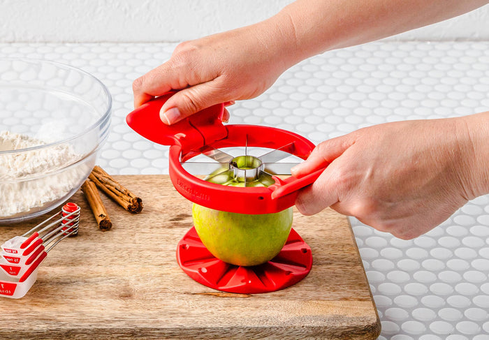 Flapple®  - Fold Flat Apple Slicer & Corer