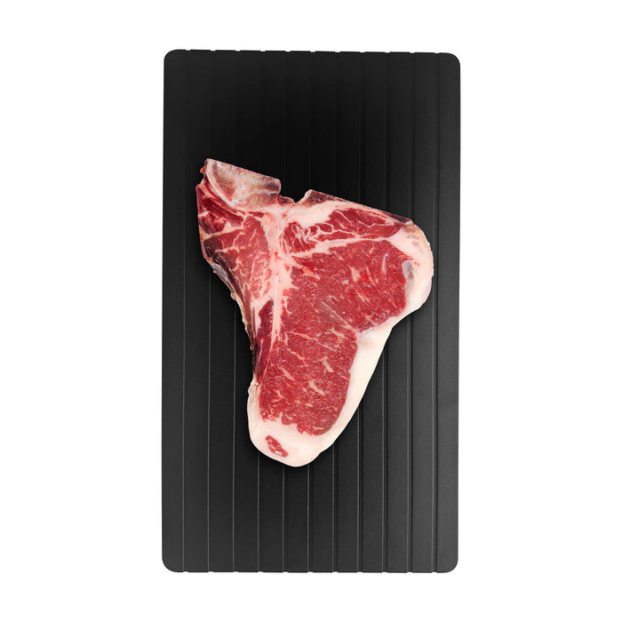 Fox Run Brands - Outset Meat Defrosting Tray, Aluminum Rapid Thawing Tray