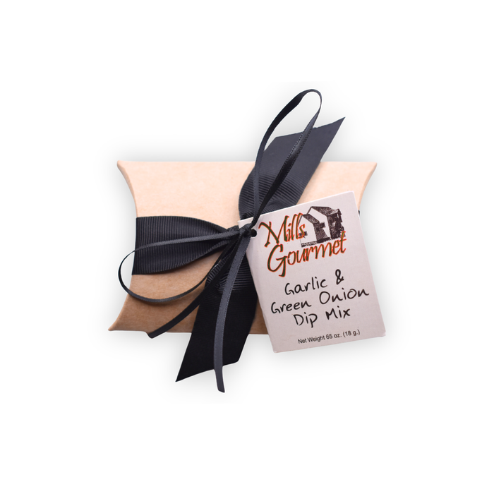 Garlic & Green Onion - .65 oz Kraft Pillow Box