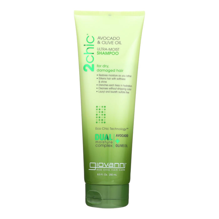 Giovanni Hair Care Products Shampoo - 2chic Avocado And Olive Oil - 8.5 Oz - Vita-Shoppe.com