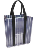 Grey Stripe Swag Bag