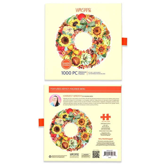 Harvest Wreath 1000 Pc Puzzle