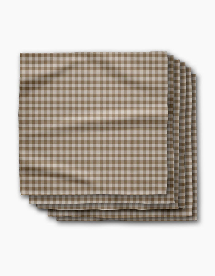 Hazel Gingham Dinner Napkins