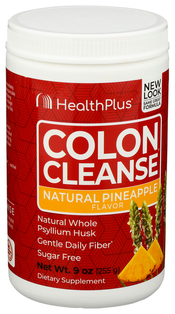 Health Plus - Colon Cleanse - Pineapple Stevia - 9 Oz