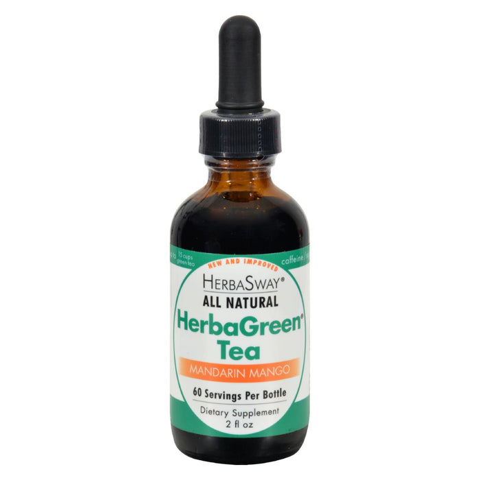 Herbasway Laboratories Herbagreen Tea Mandarin Mango - 2 Fl Oz - Vita-Shoppe.com